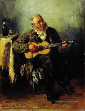 Russe œuvres - guitariste 1879 Vladimir Makovsky russe